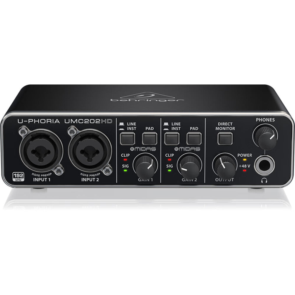 Behringer UMC202HD sound card