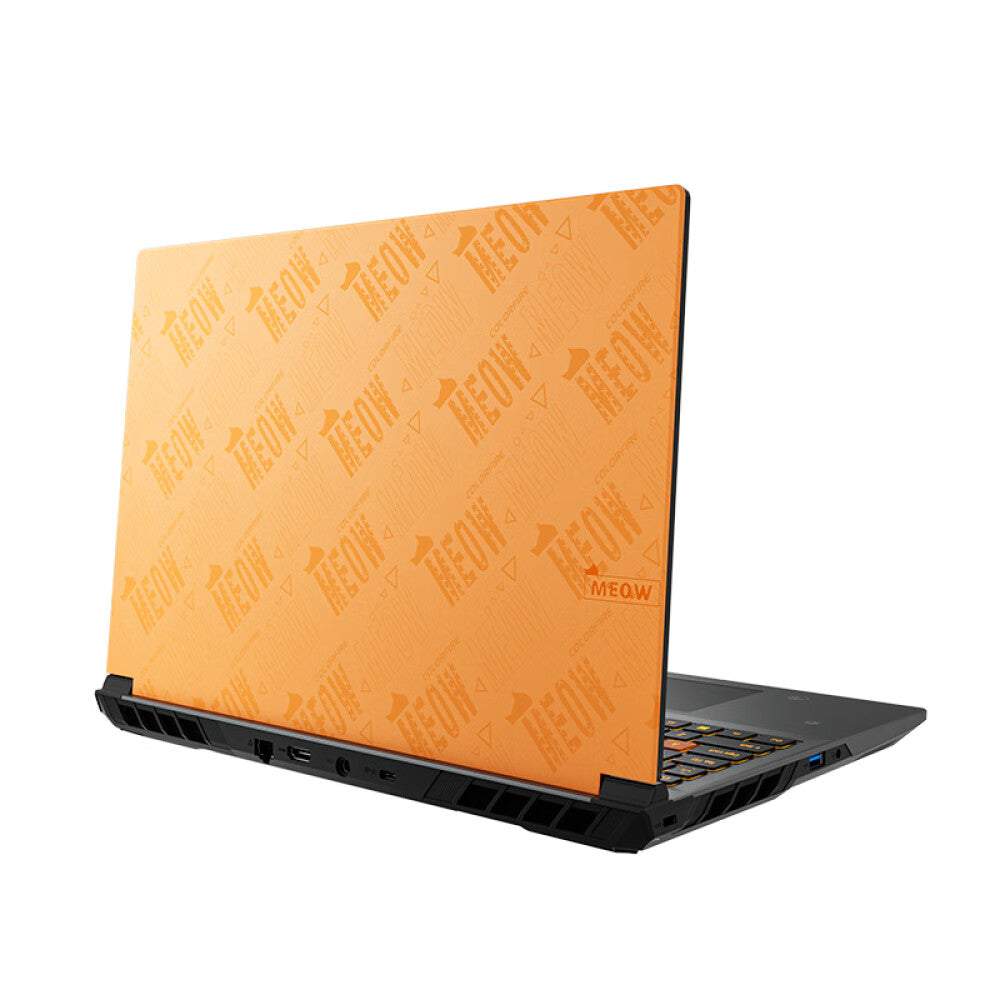 Colorful Meow R15 Gaming Laptop, 15.6", 16GB/1TB, R7-8845HS, RTX 4070, Orange/Black, English Keyboard