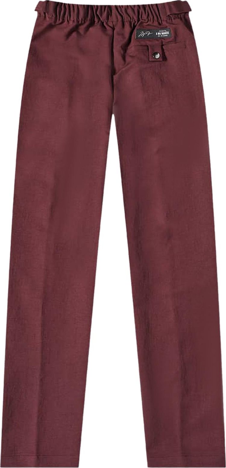 Air Jordan x A Ma Maniére Trousers 'Burgundy Crush' Red