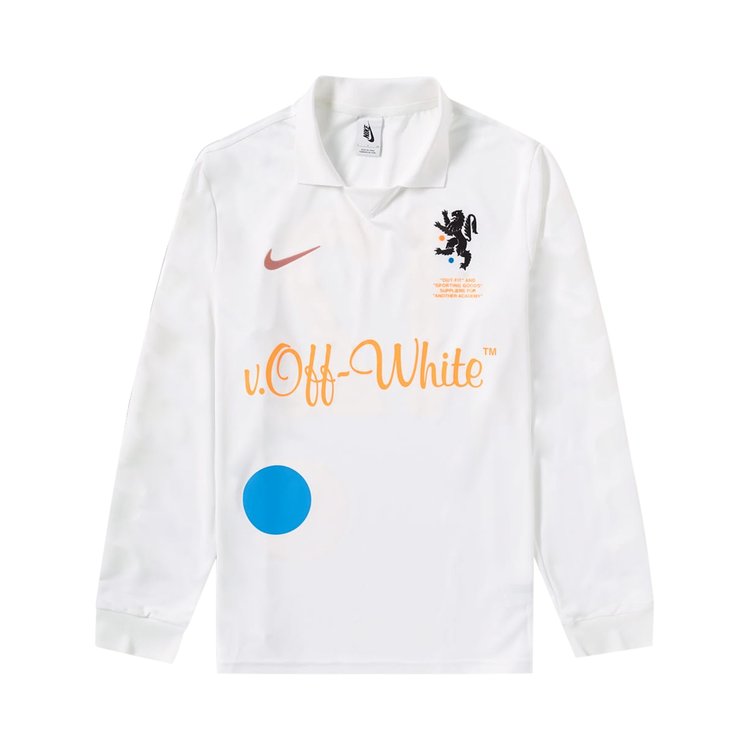 Nikelab x Off-White Mercurial NRG X Football Jersey 'White' T-Shirt, White