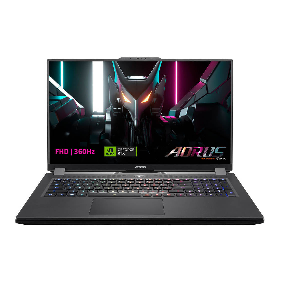 Gaming laptop Gigabyte AORUS 17H 17.3'', 16GB/1TB, i7-13700H, RTX 4080, black, English keyboard