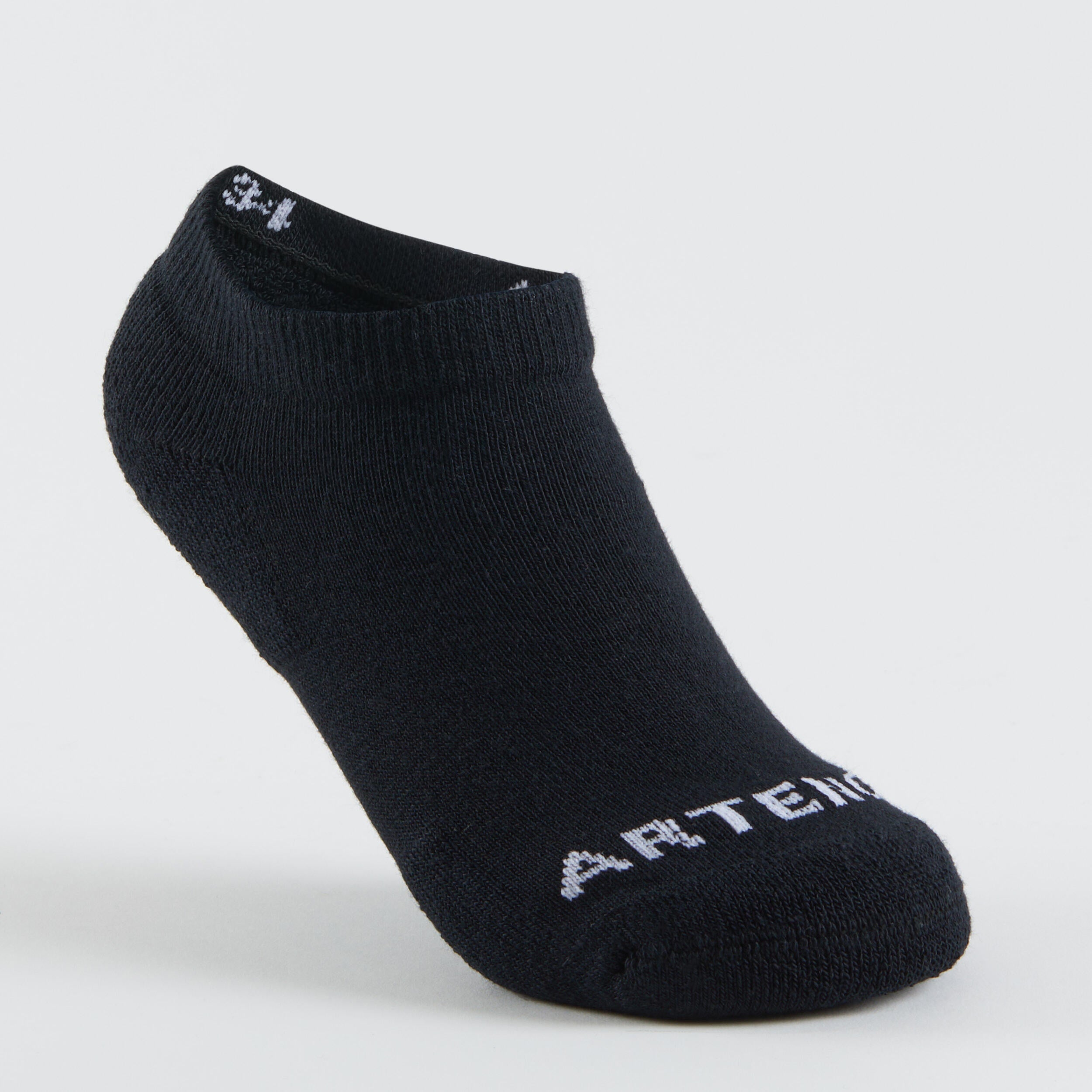 Children's tennis socks low 3 pcs. - 100 rub. black ARTENGO, black