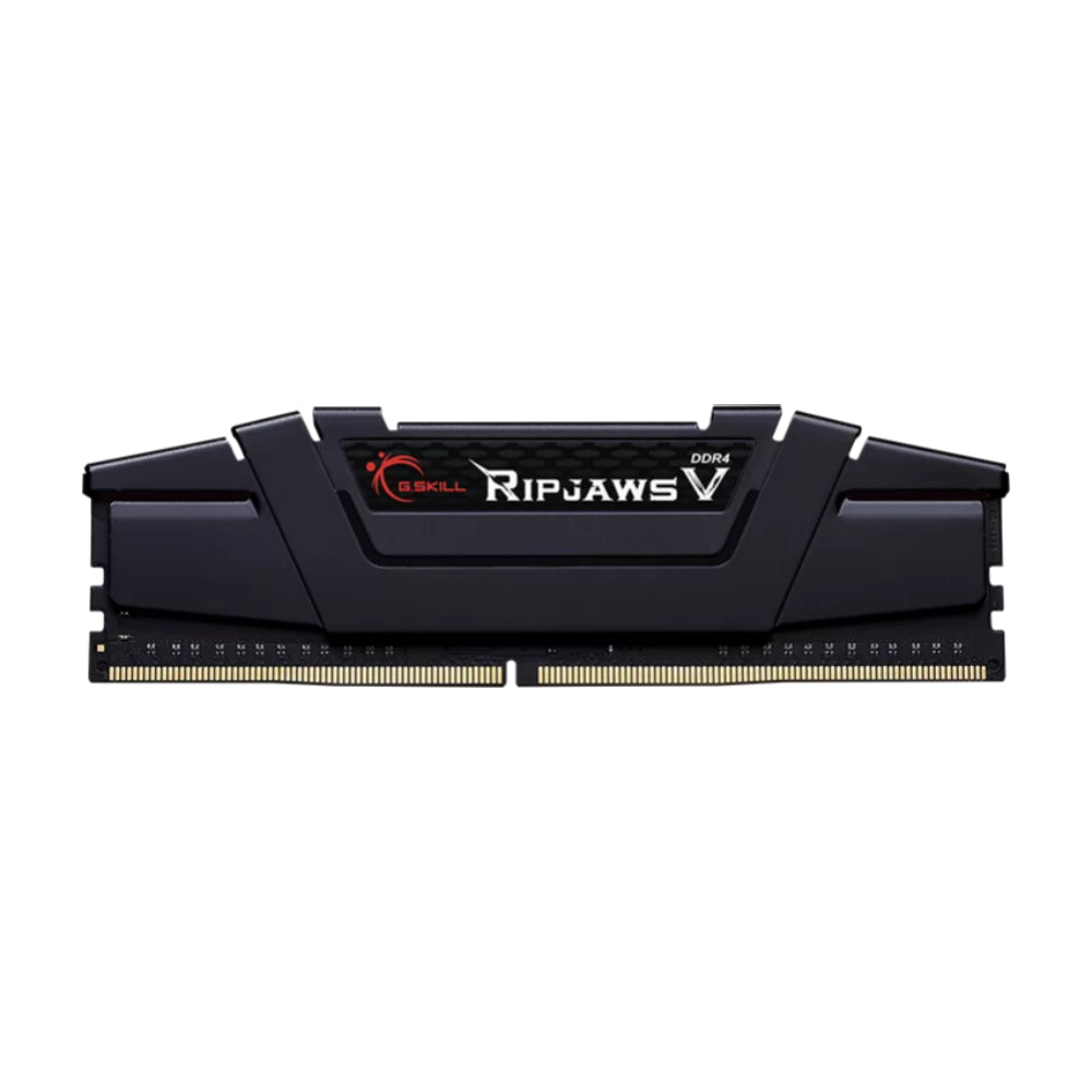 ذاكرة الوصول العشوائي GKILL Ripjaws V، 32 جيجابايت DDR4 (1x32 جيجابايت)، 3200 ميجا هرتز، CL16، F4-3200C16S-32GVK، أسود