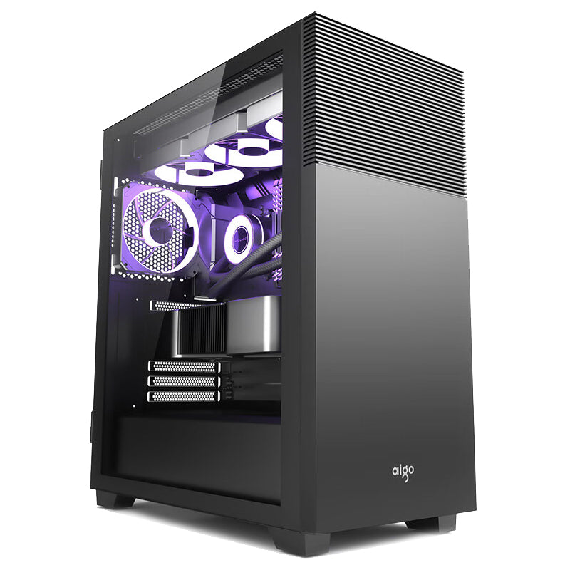 Case Aigo F40, Mid Tower, black