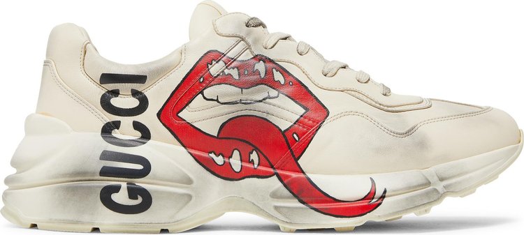 Gucci Rhyton Mouth sneakers, cream