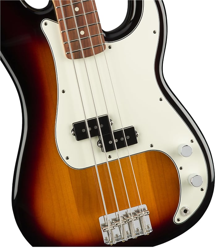 Fender Player Precision Bass Pau Ferro Fretboard, 3 Sunburst Colors