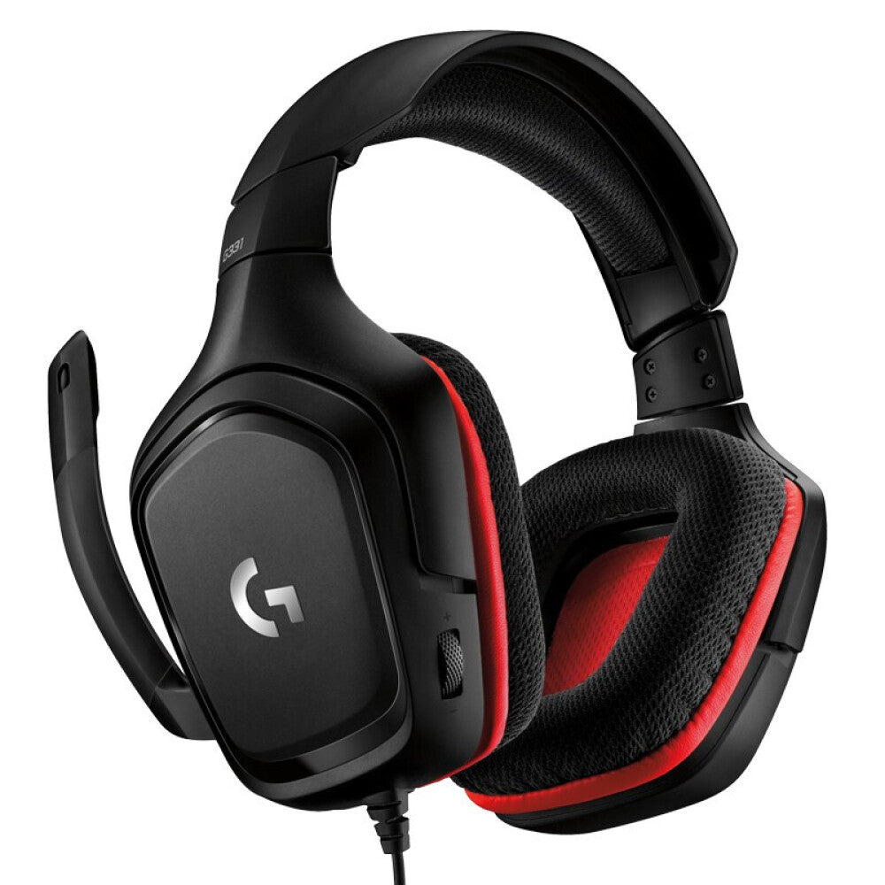 Logitech G331 gaming headset with microphone, black