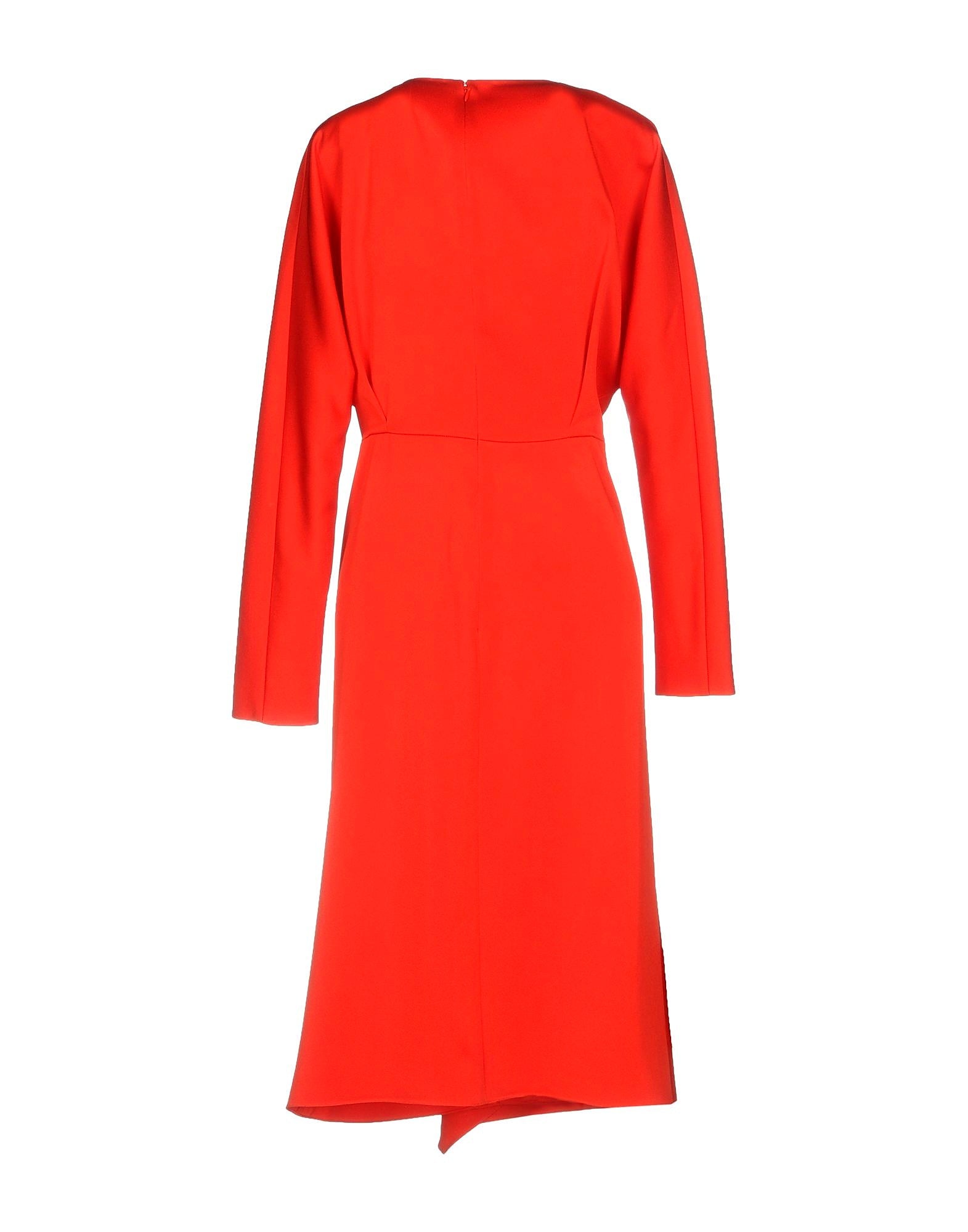 Victoria Beckham Midi Dress, red