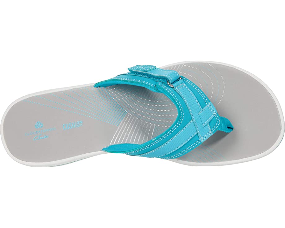 Breeze Sea Clarks sandals, aqua synthetic