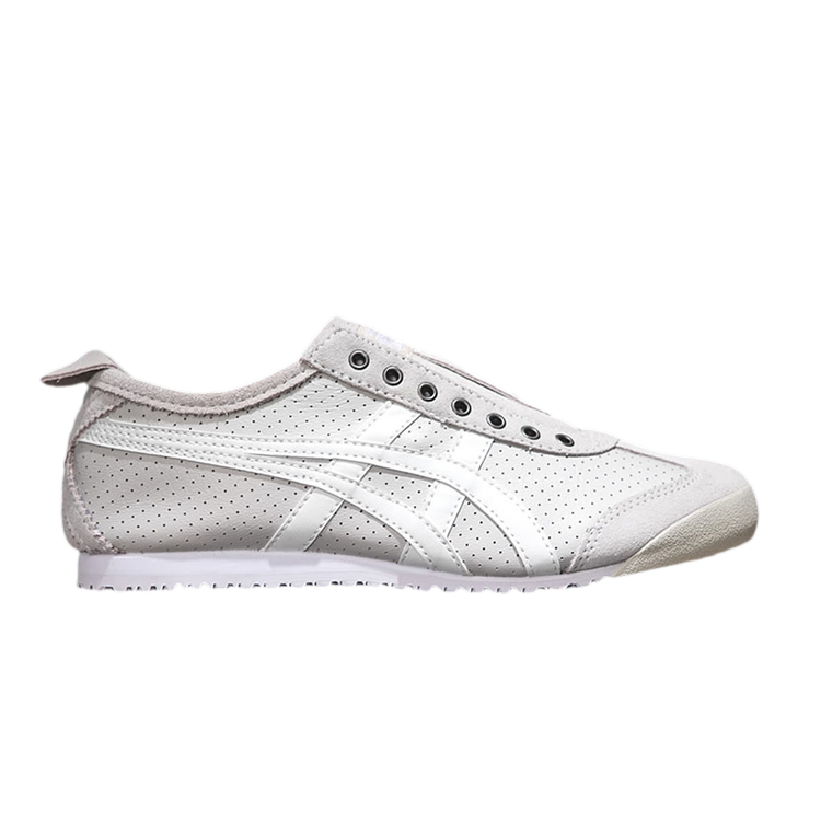 حذاء رياضي Onitsuka Tiger Mexico 66 Slip-On 'White Perforated' باللون الأبيض