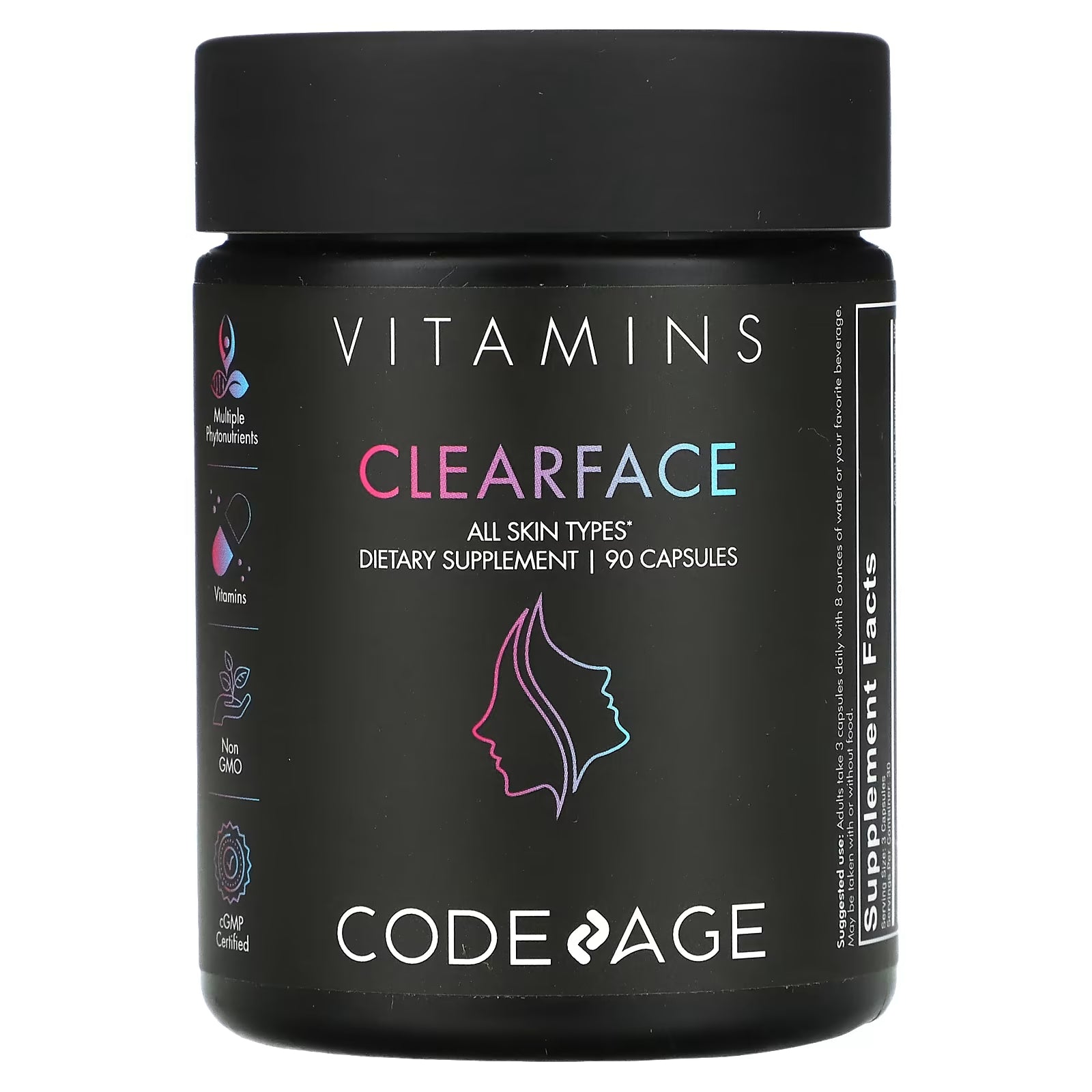 Codeage Skin Supplement, 90 Capsules