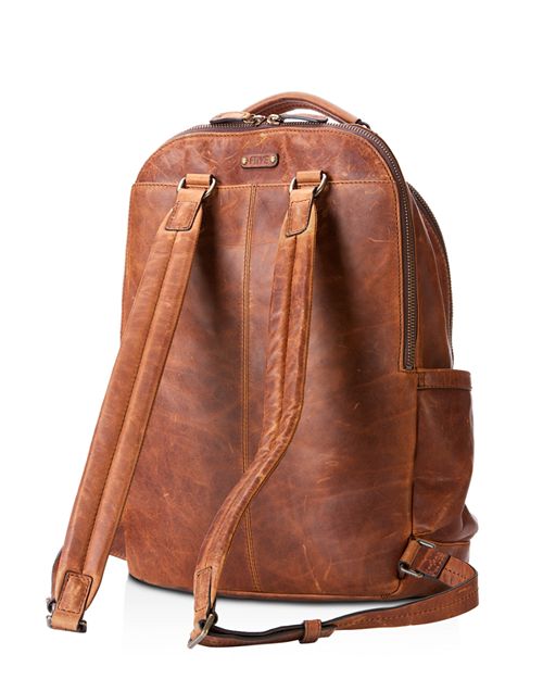 Logan Frye Leather Backpack, Brown