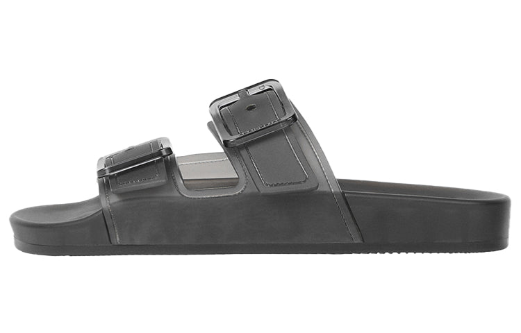 Balenciaga Mallorca Sheer Black Sandals