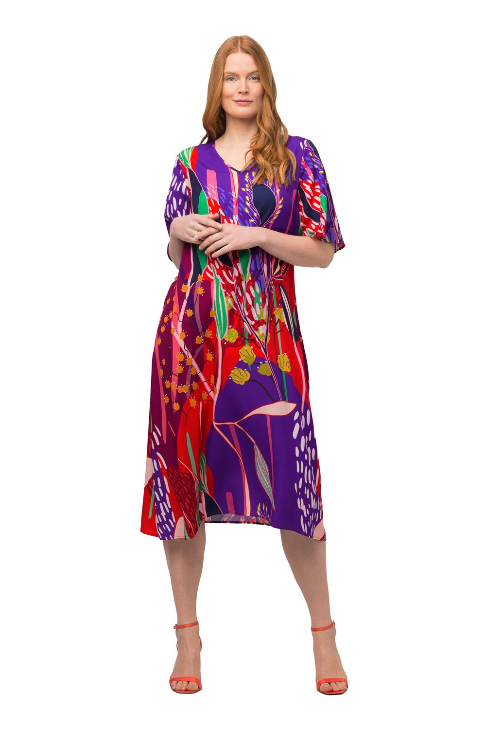 Ulla Popken dress, mixed colors