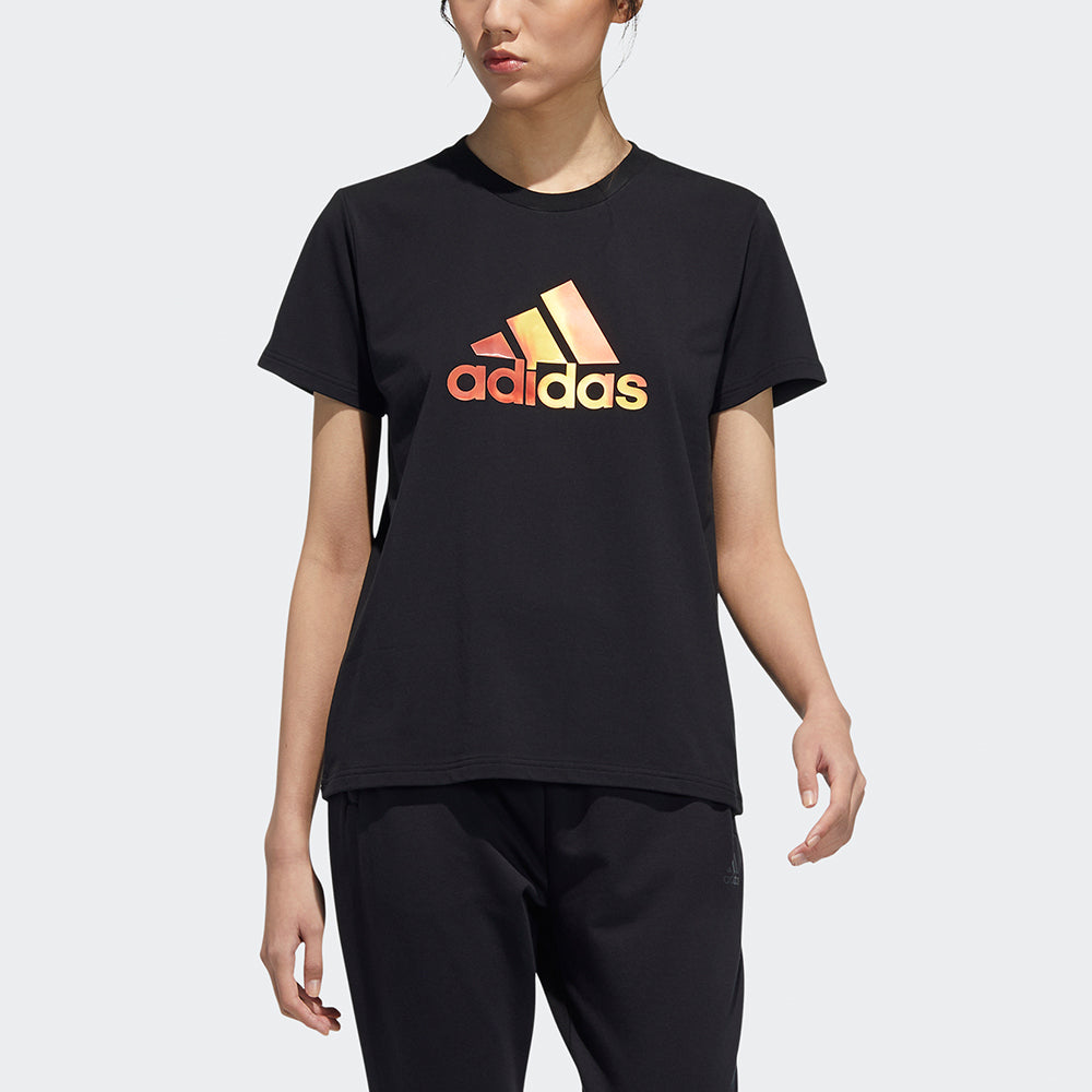 Women's T-shirt black Adidas