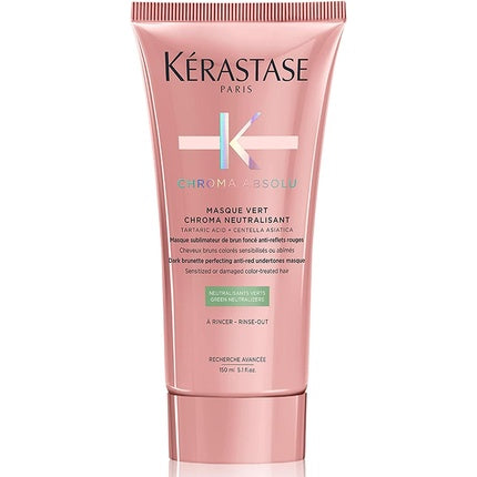 Neutralizing hair mask Masque Vert Chroma 150 ml, Kerastase