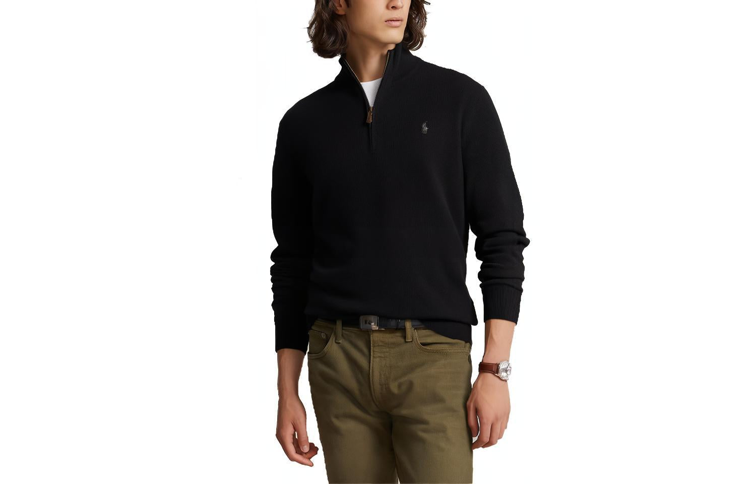 Men's Sweater Pitch Black Polo Ralph Lauren, black