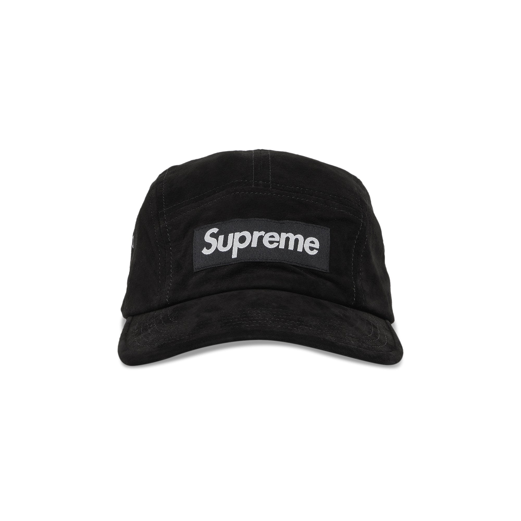 Supreme Suede Cap, Black