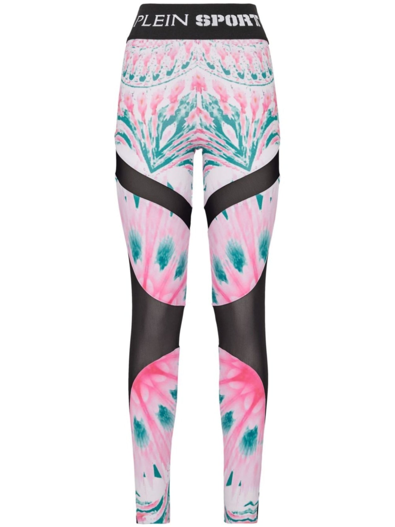 Plein Sport leggings with logo, pink