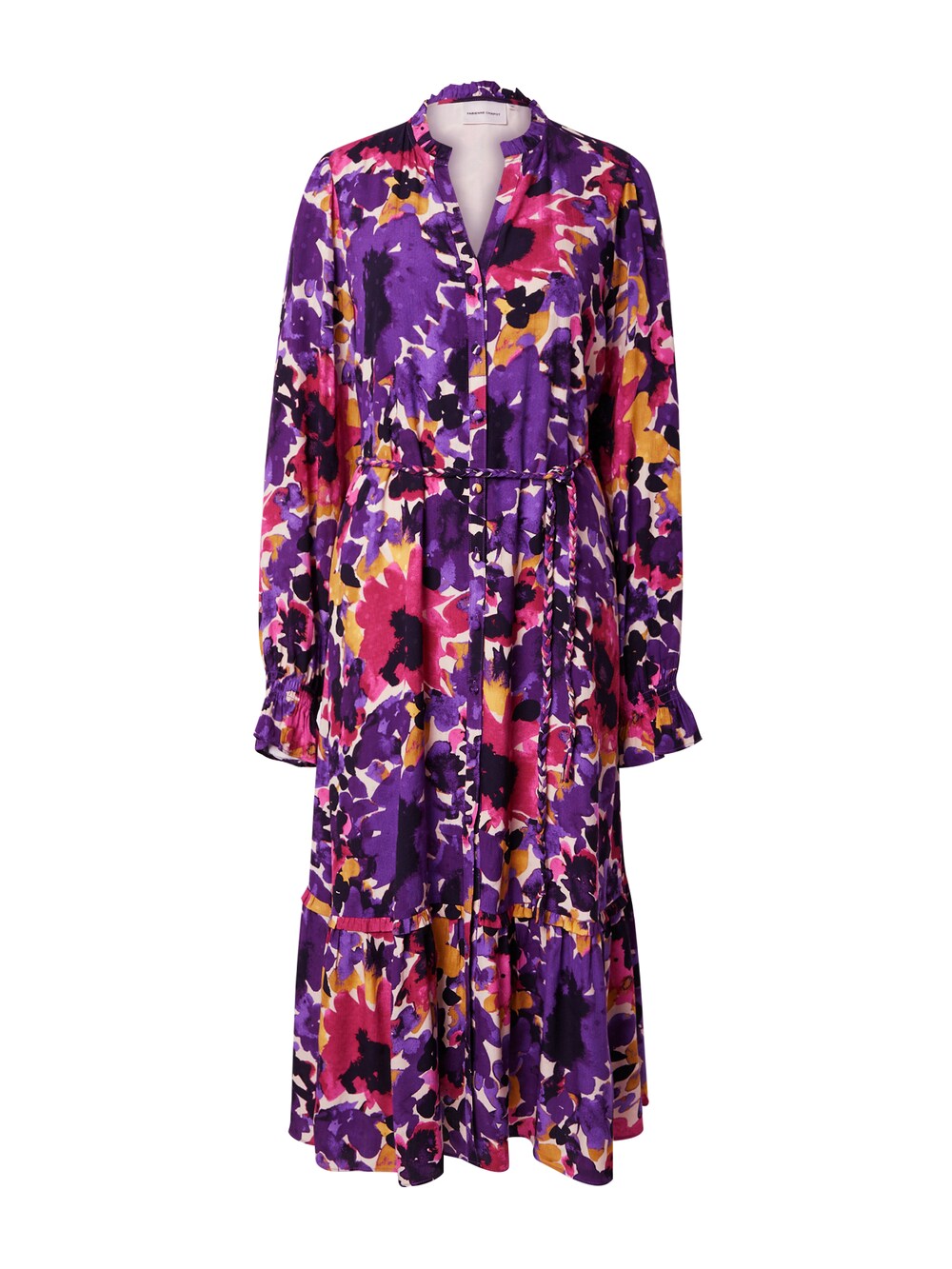 Shirt-dress Fabienne Chapot Marilene, dark purple