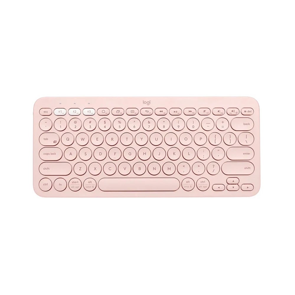 Wireless keyboard Logitech K380, English layout, pink