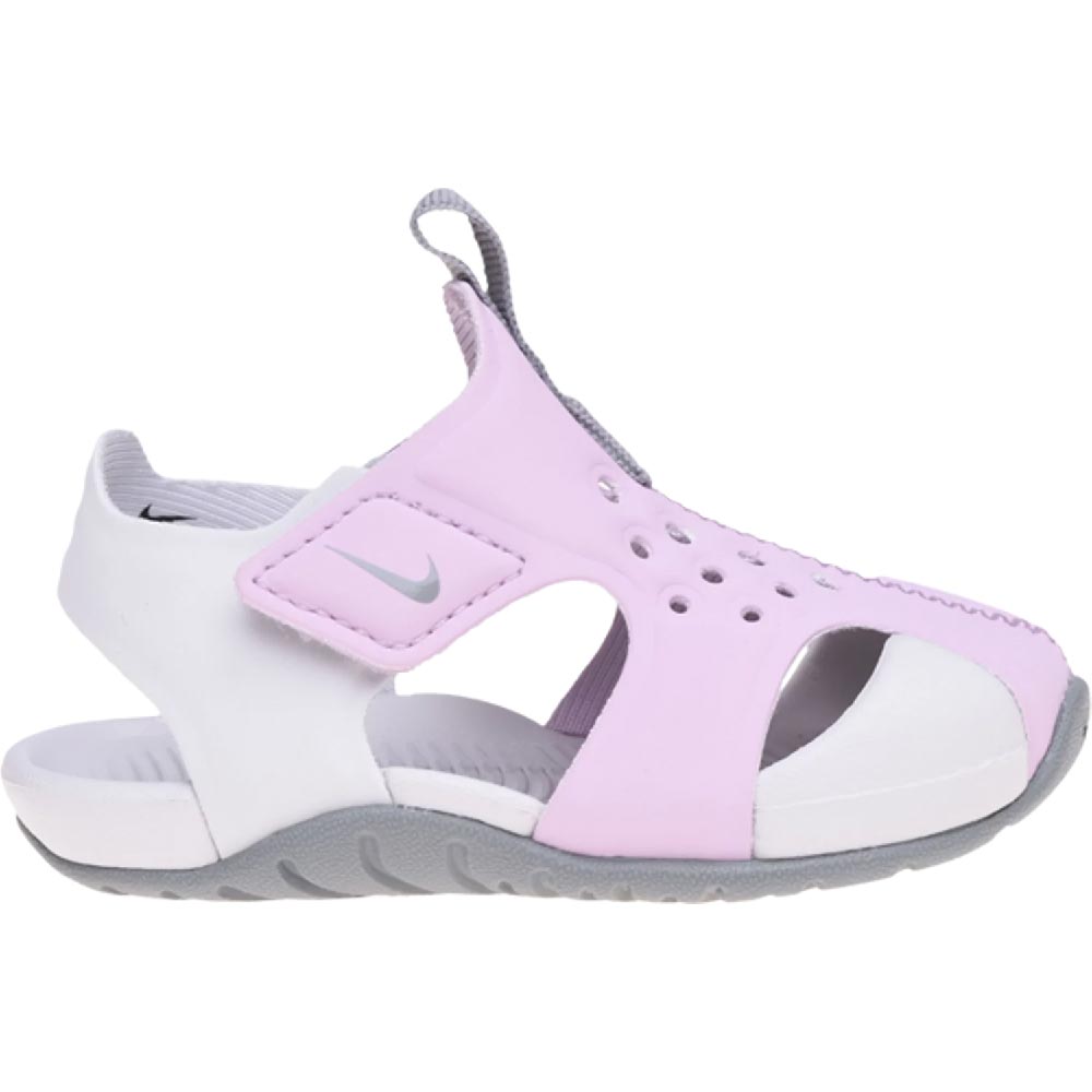 صندل Nike Sunray Protect 2 TD Iced Lilac، أرجواني/أبيض