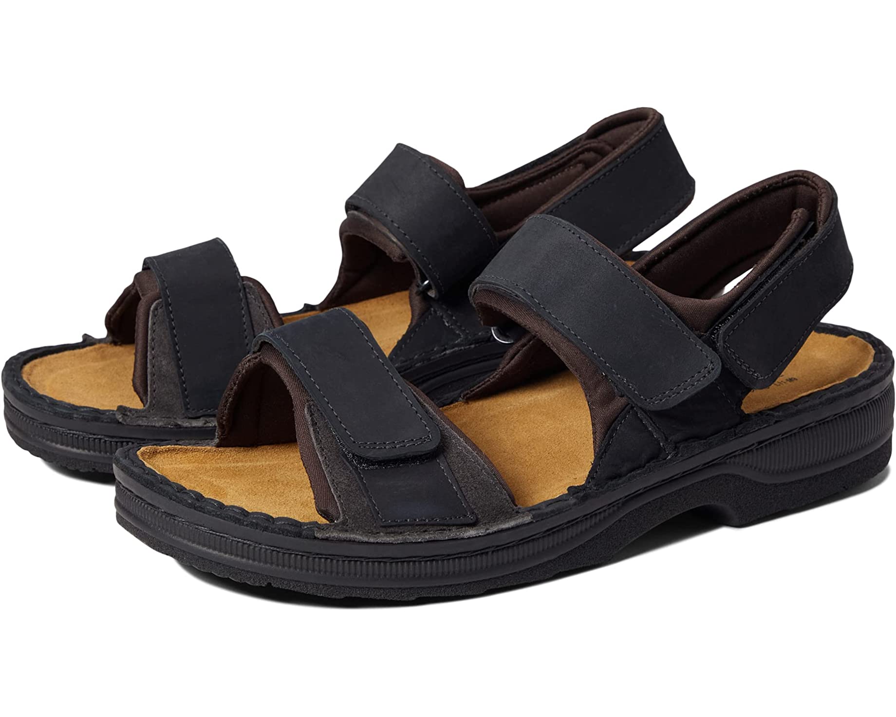 Arthur Naot sandals, black