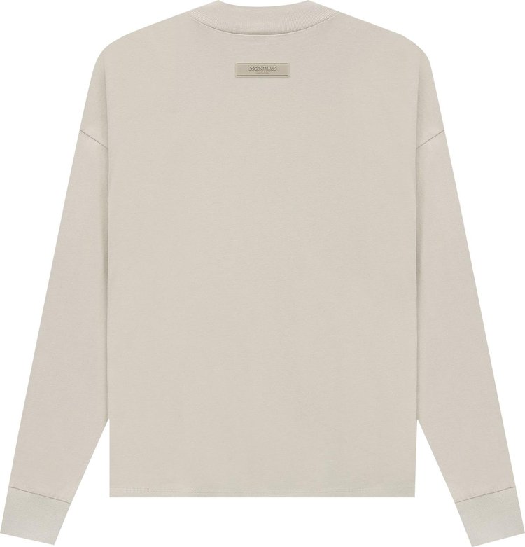 Fear of God Essentials Essentials Long-Sleeve Tee 'Wheat', cream