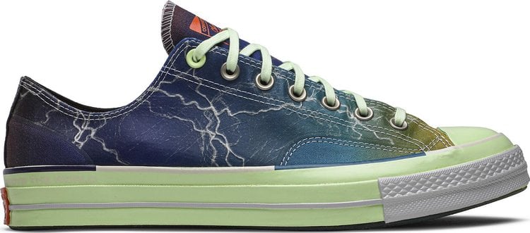 Converse Pigalle x Chuck 70 Low Lightning Storm Sneakers, Multicolor