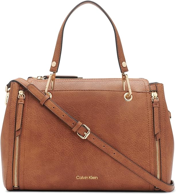 Women's bag Calvin Klein Reyna, caramel