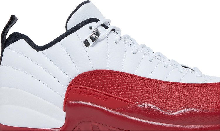 Air Jordan 12 Low Golf Cherry Cleats, White