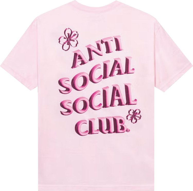 Anti Social Social Club Coral Crush Tee 'Pink', pink