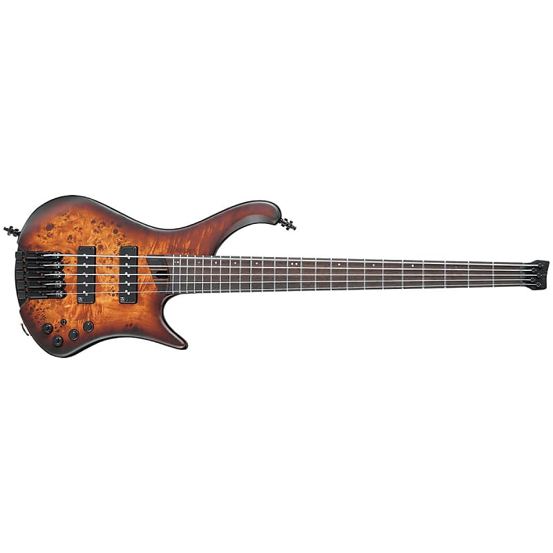 Ibanez EHB1505 DEF Dragon Eye Burst Flat 5-String Ergonomic Headless Bass + Gig Bag EHB1505DEF EHB 1505 DEF EHB1505DEF