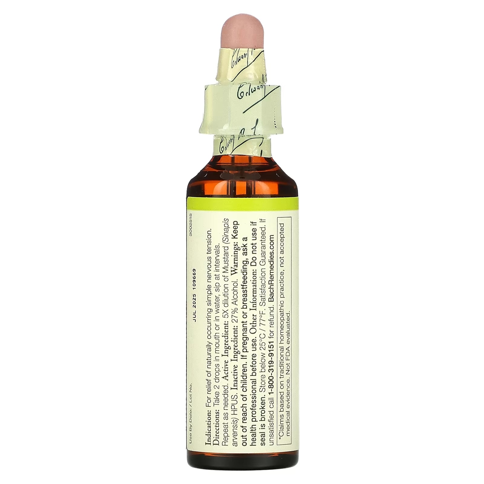 Bach Original Flower Remedies mustard, 20 ml