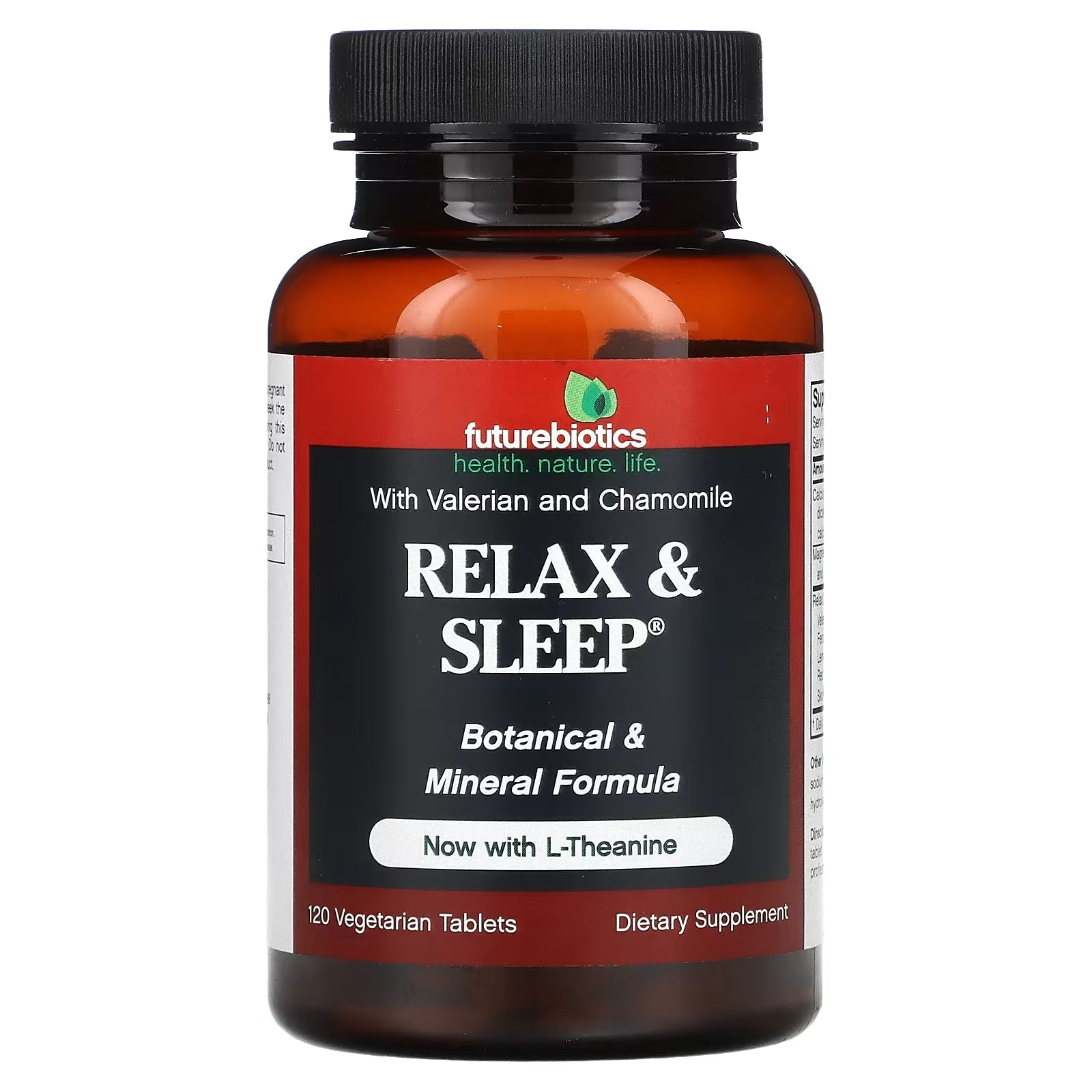 FutureBiotics Relax & Sleep 120 Vegetarian Tablets