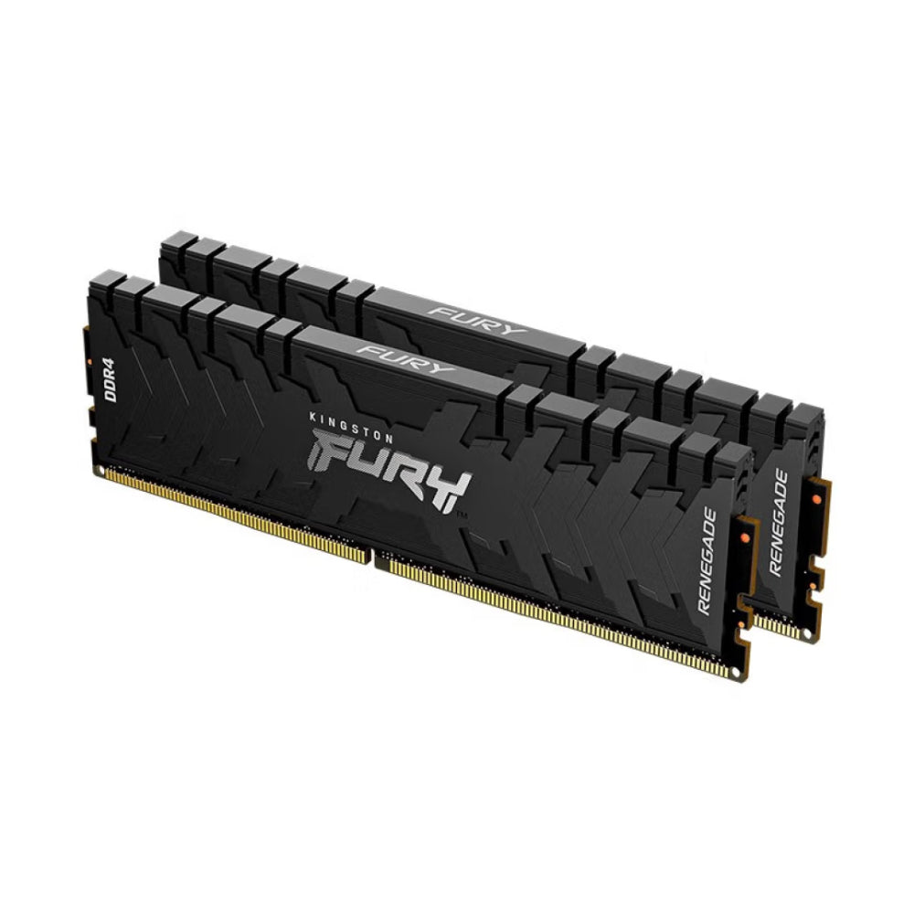 ذاكرة الوصول العشوائي Kingston Fury Renegade، 32 جيجابايت DDR4 (2x16 جيجابايت)، 4266 ميجا هرتز، KF442C19RB1K2/32، أسود