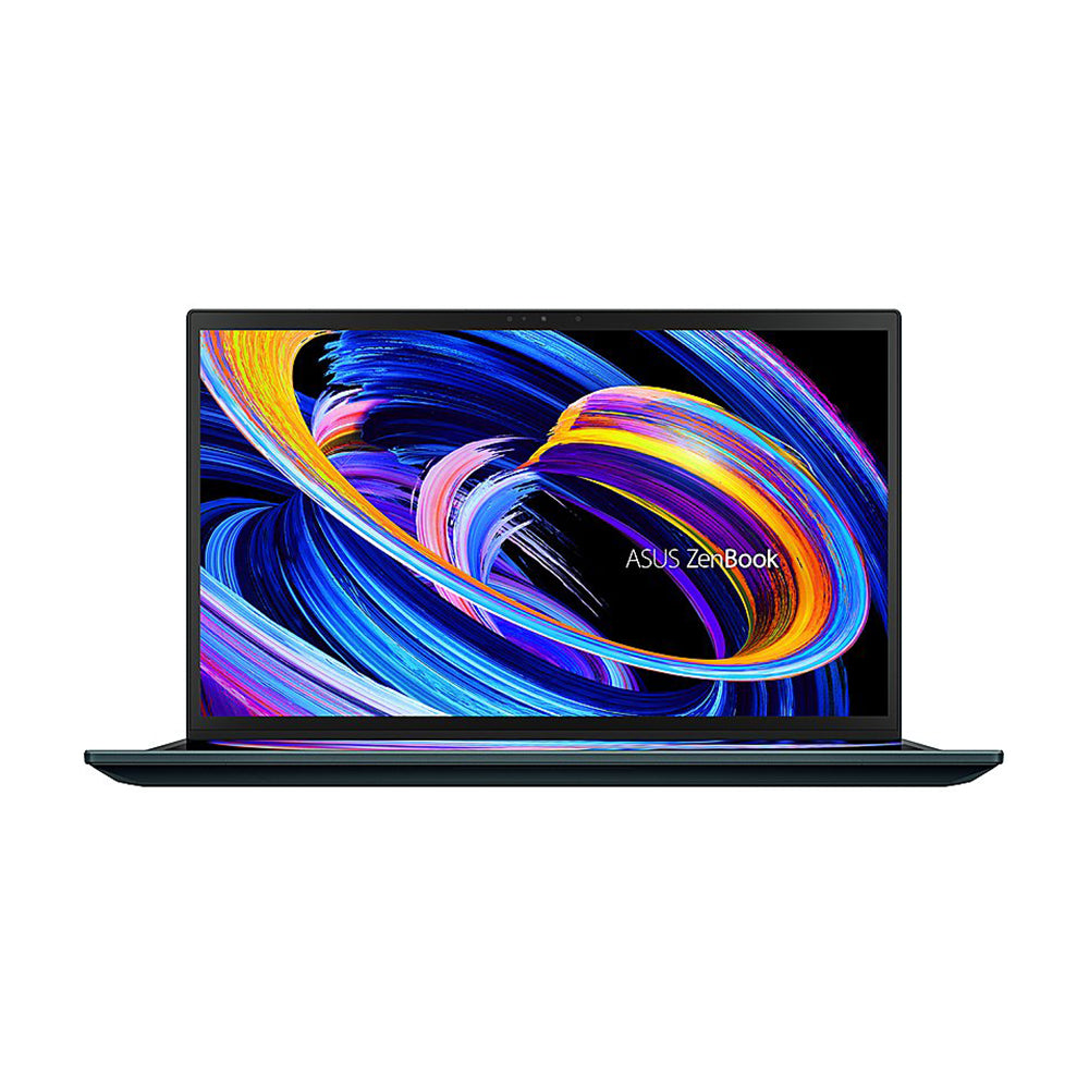 لابتوب اسوس زين بوك برو ديو 15 OLED UX582، 15.6 بوصة، 16 جيجابايت/1 تيرابايت، i7-12700H، RTX 3070 Ti، لوحة مفاتيح إنجليزية باللون الأزرق