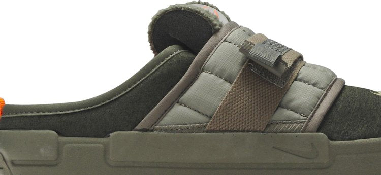 صندل Nike Offline Slip-On 'Army Olive' باللون الأخضر