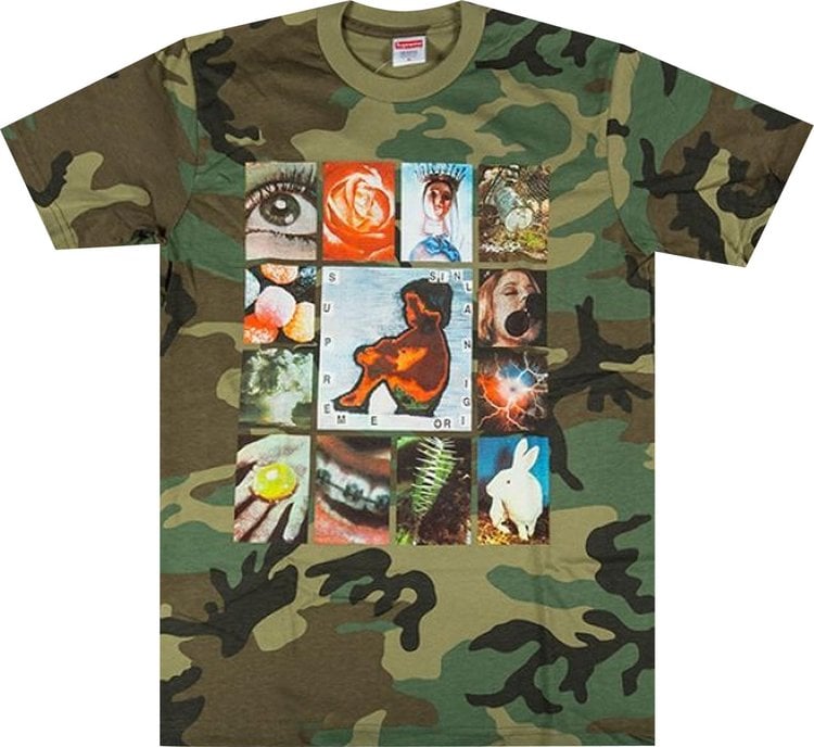 Supreme Original Sin Tee 'Woodland Camo' Multicolor