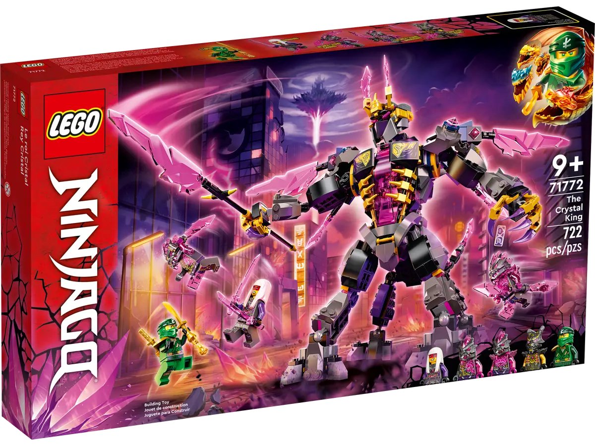 Lego Ninjago The Crystal King 71772, 722 pieces