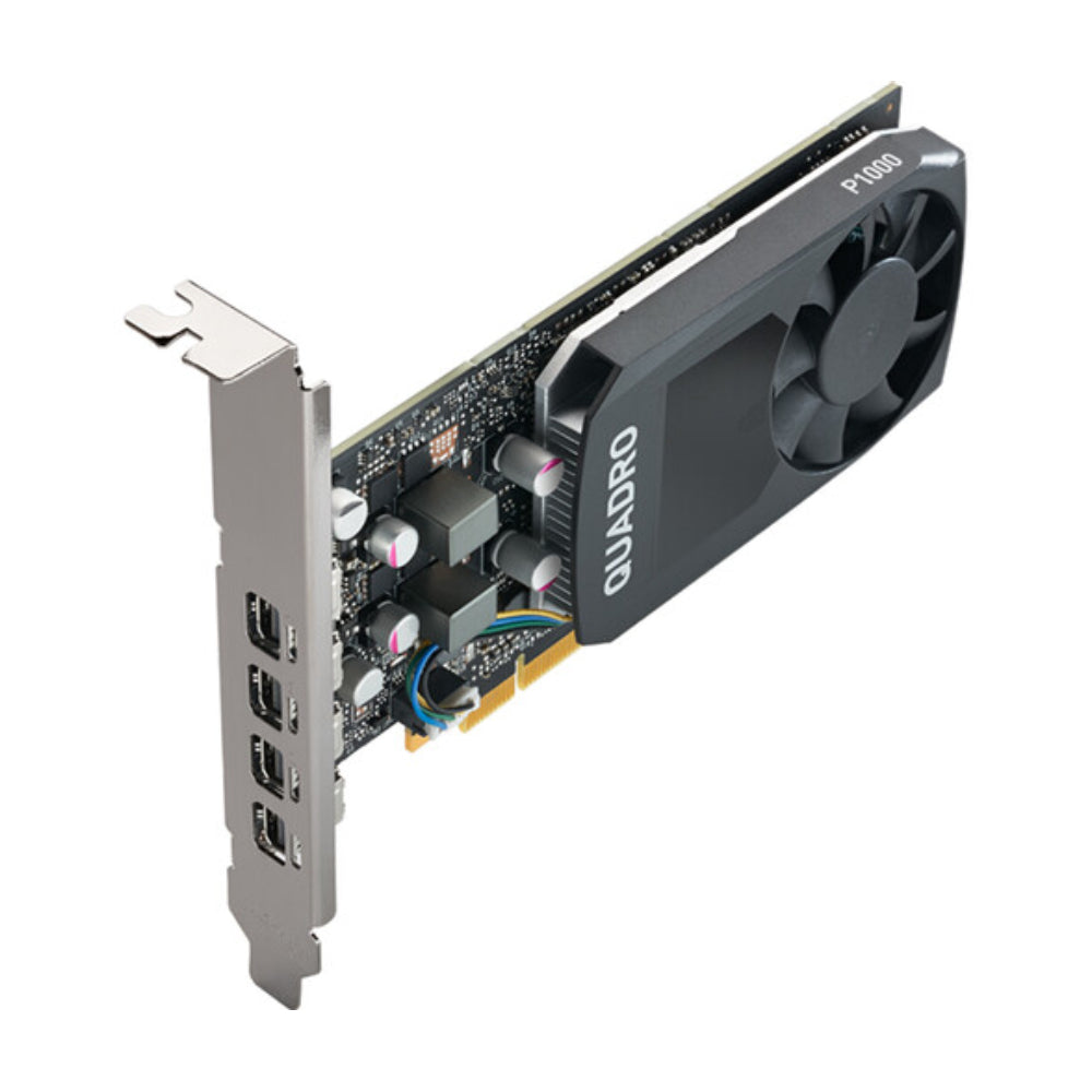 Video card PNY Quadro P1000 V2, 4 GB, black