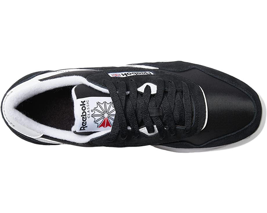 Classic Nylon Reebok Lifestyle Sneakers, black