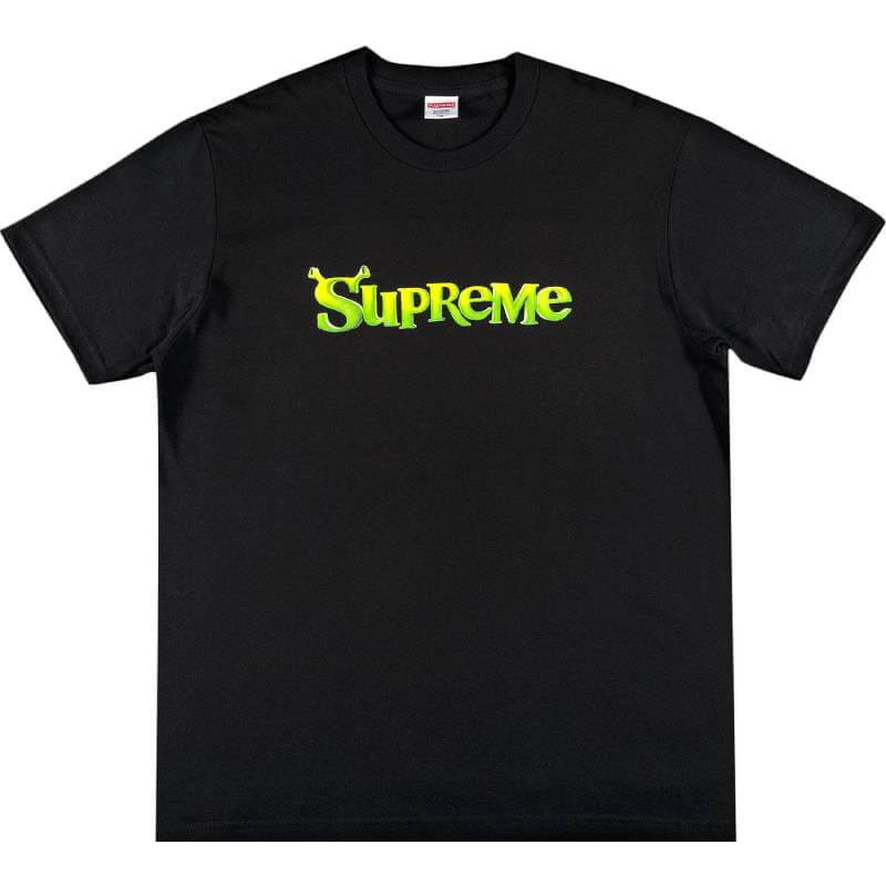 تي شيرت Supreme Shrek باللون الأسود