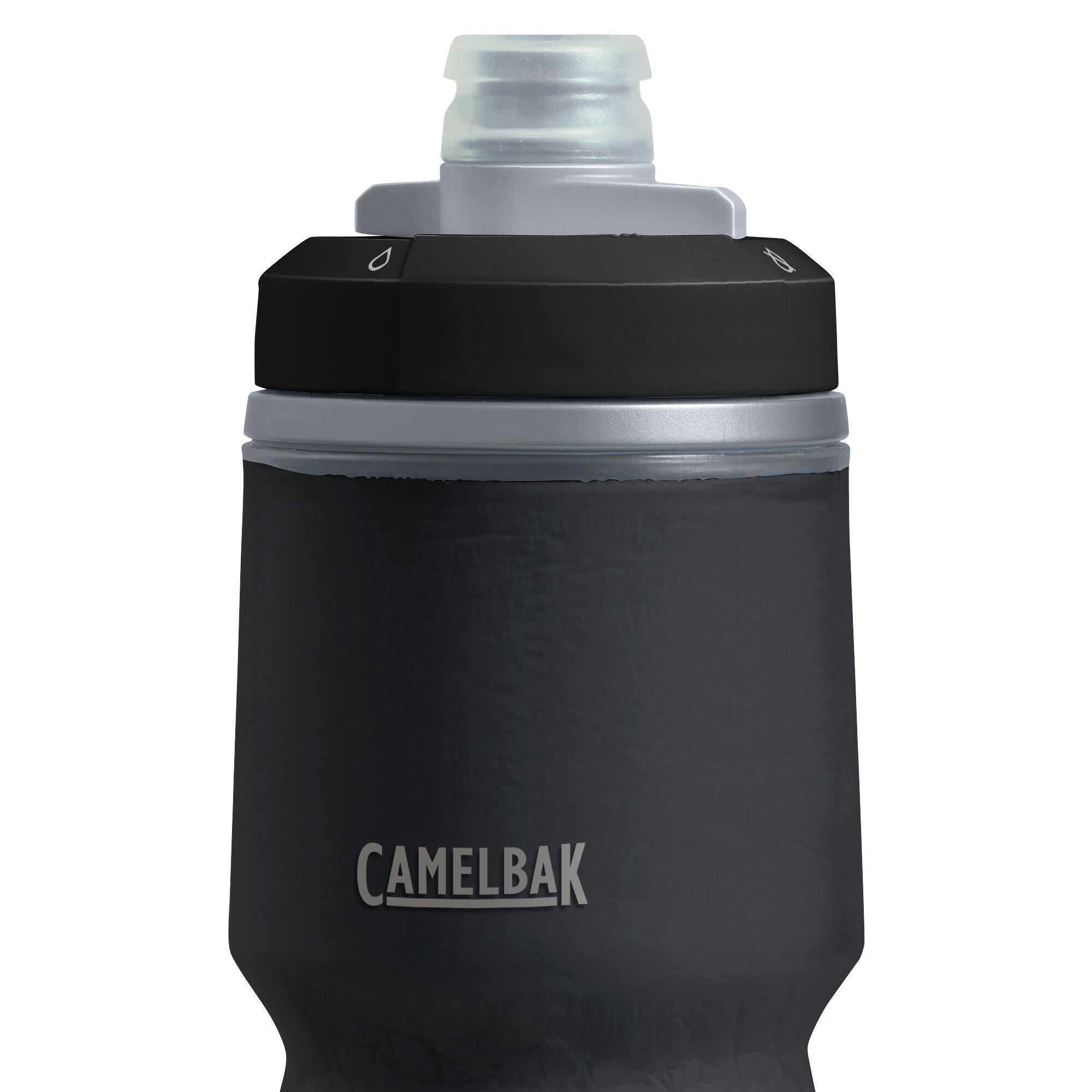 زجاجة شرب بوديوم تشيل سعة 710 مل - أسود/فضي CAMELBAK، أسود