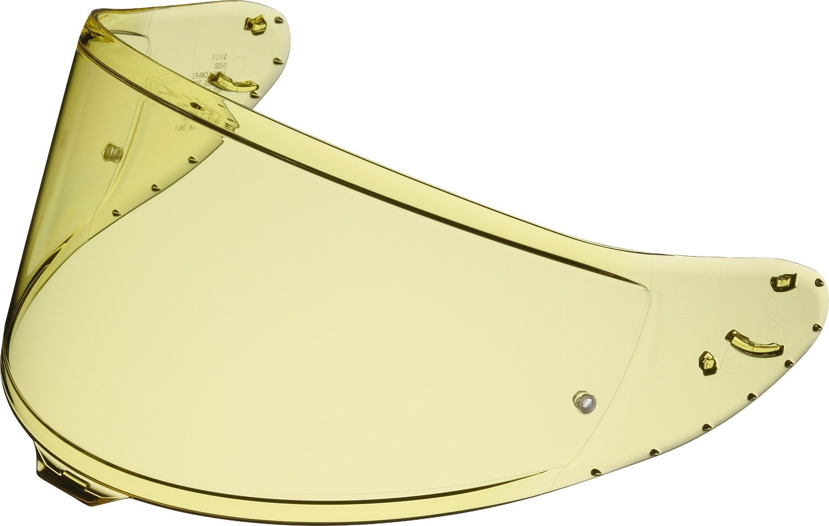 Visor Shoei CWR-F2PN, yellow