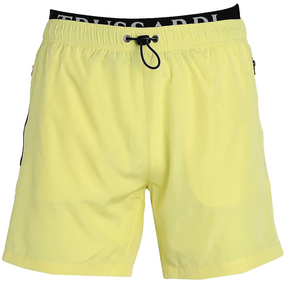 Trussardi swim shorts, yellow