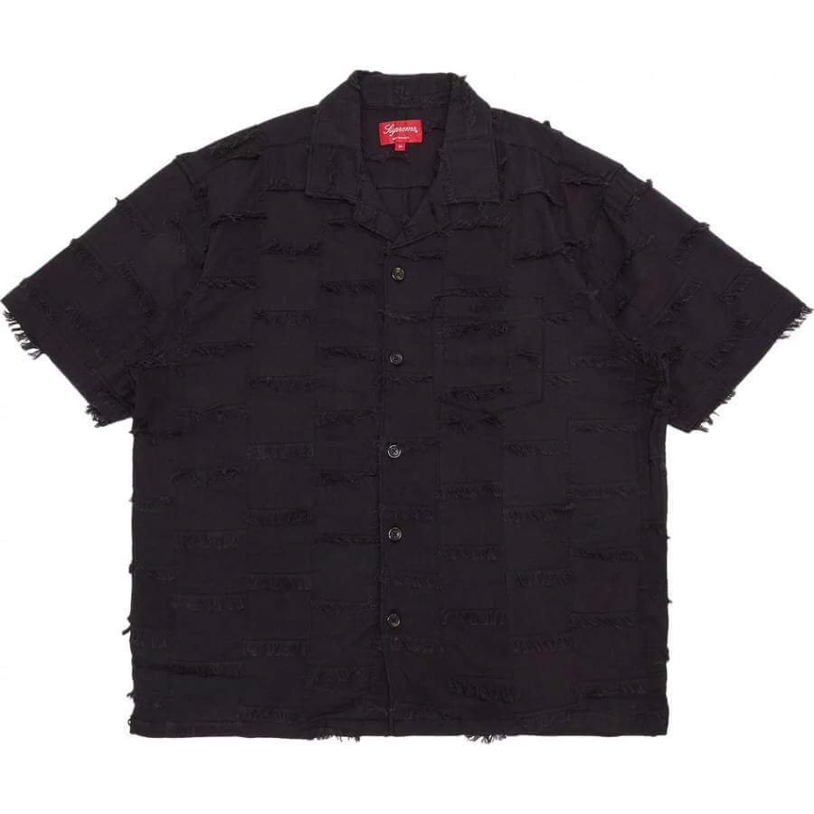 Supreme Patchwork Shirt, Black