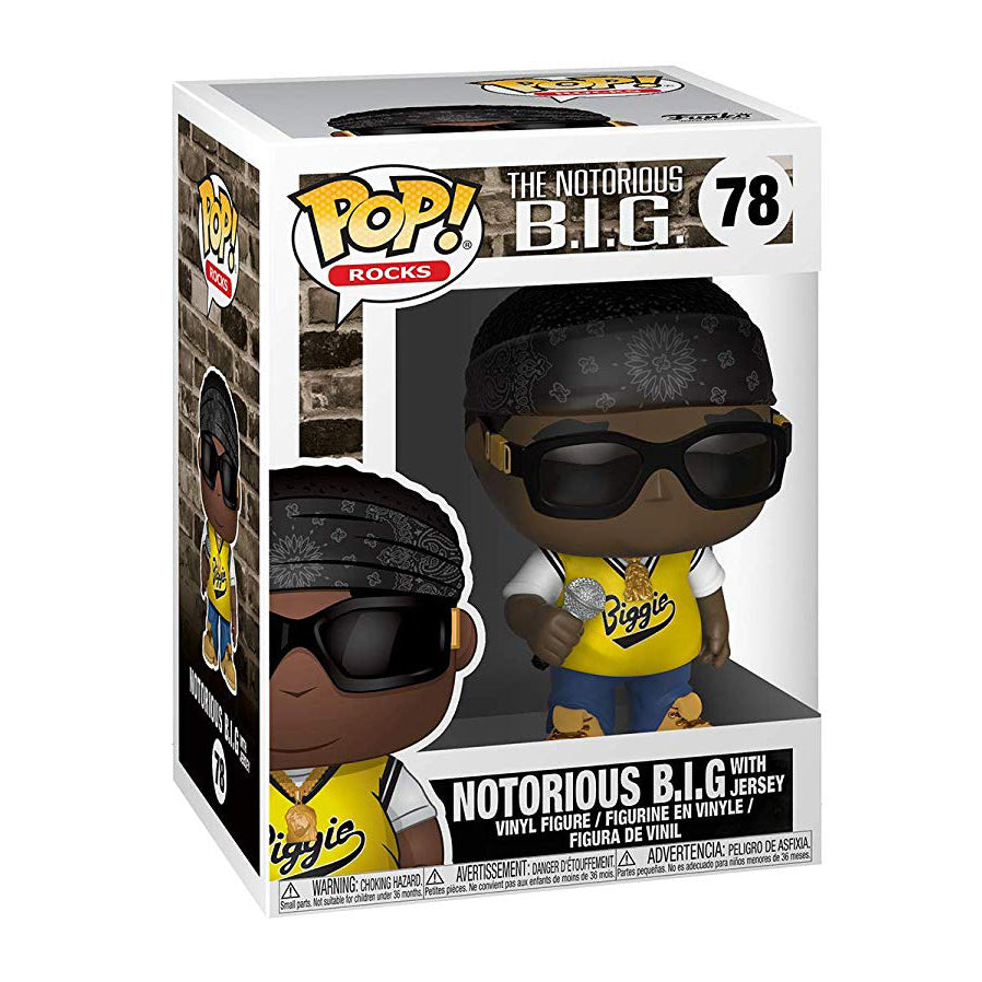 Funko Pop! Rocks The Notorious B. with Jersey