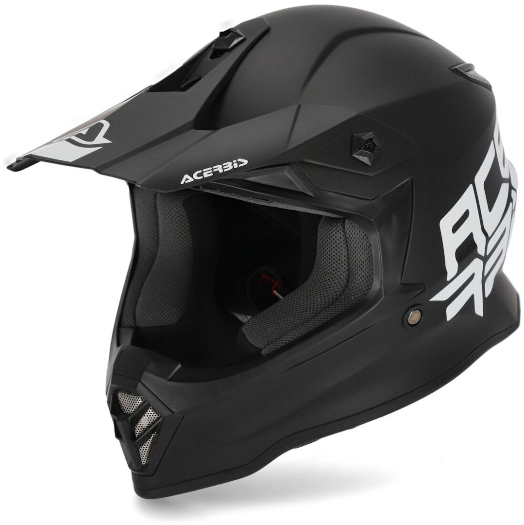 Acerbis Steel children's motocross helmet, black