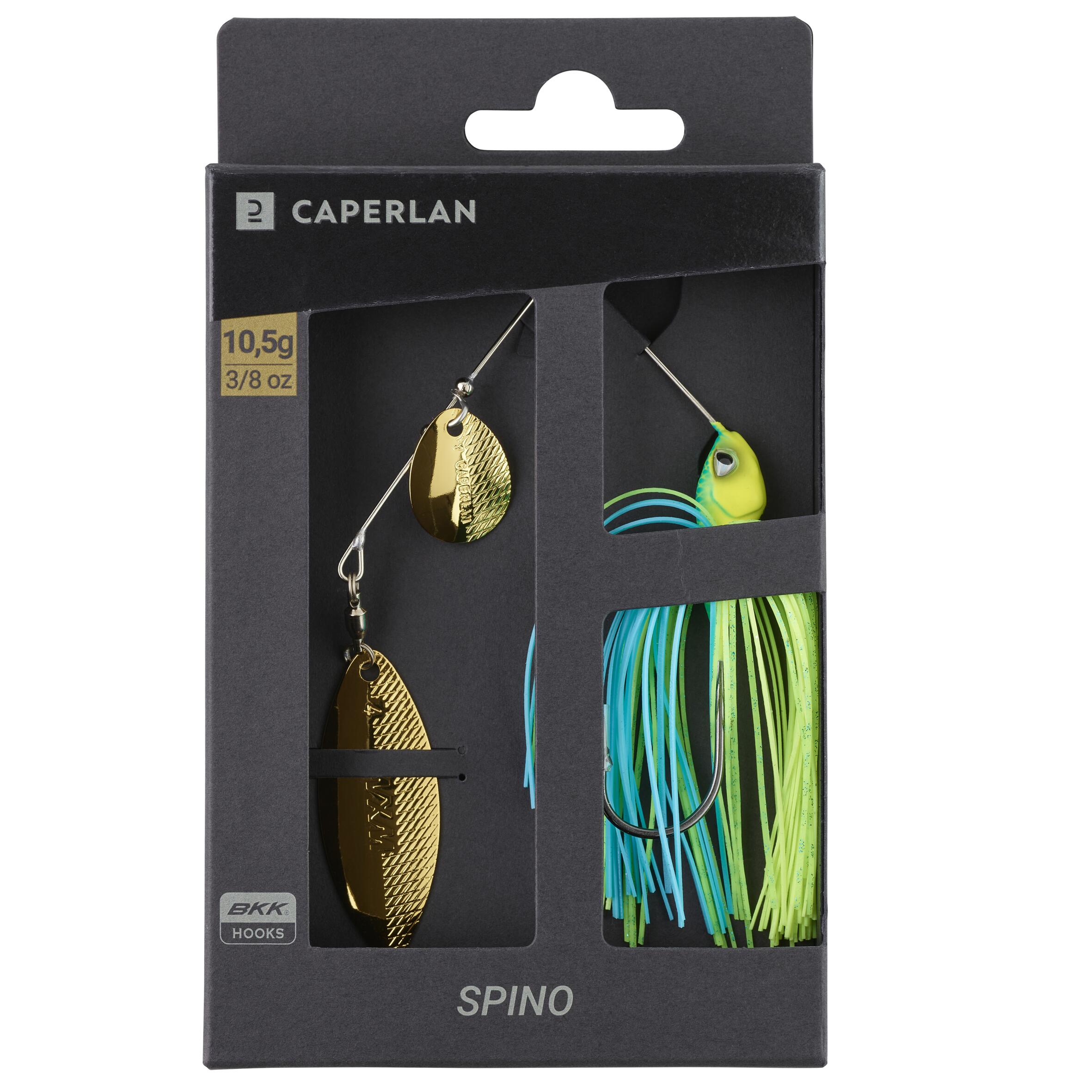 Spinnerbait SPINO 10.5 g blue/yellow-green CAPERLAN